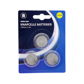 Knapcelle batteri CR2450
